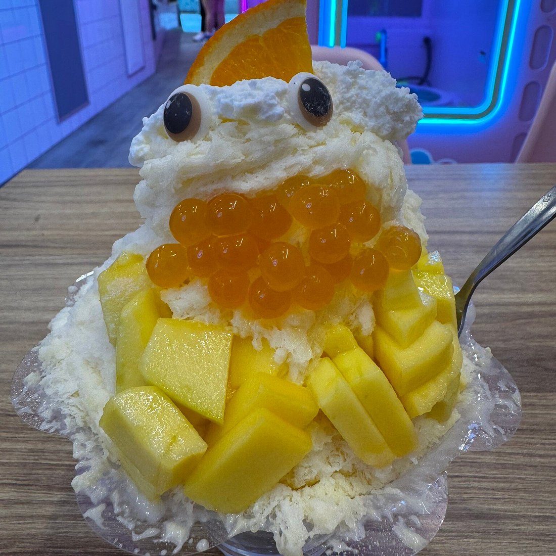 Snow Monster signature dishes Mango Shaved SnowTaro Shaved SnowMatcha Shaved SnowBrown Sugar Bubble Tea